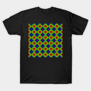 Gay Flag Pattern T-Shirt